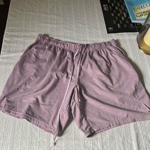 Nike Men's Yoga Shorts in Light Purple